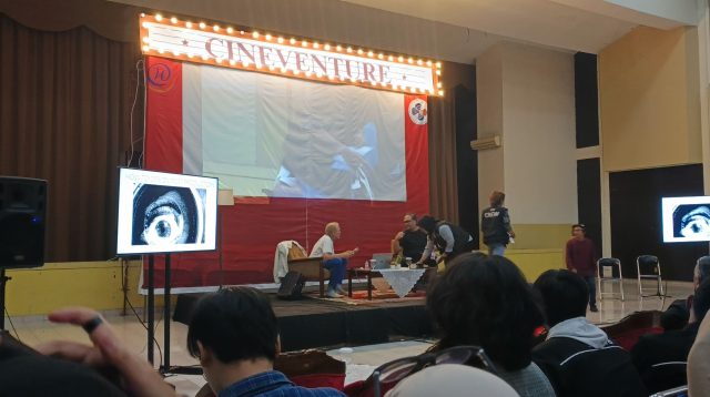 Materi dari dosen luar negeri di pameran Cineventure