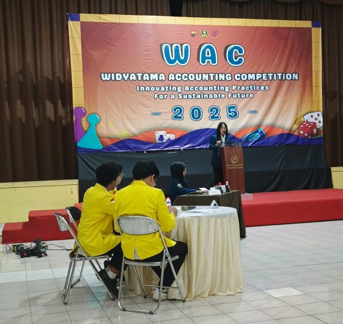 Melihat Widyatama Accounting Competition 2025: Inovasi Akuntansi untuk Masa Depan Berkelanjutan 2 babak final lomba akuntansi Widyatama Accounting Competition