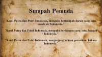 Teks Sumpah Pemuda. (Sumber Foto: Canva)