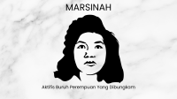 Ilustrasi Pahlawan Aktifis Buruh Perempuan (arsip sEntra)