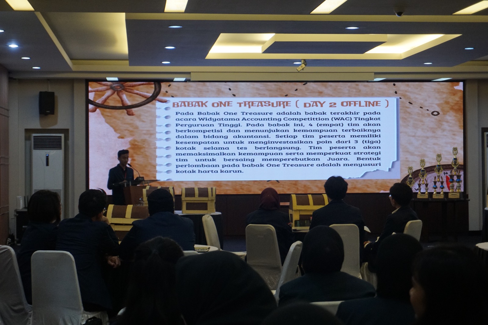 Babak 2 dalam ajang Widyatama Accounting Competition